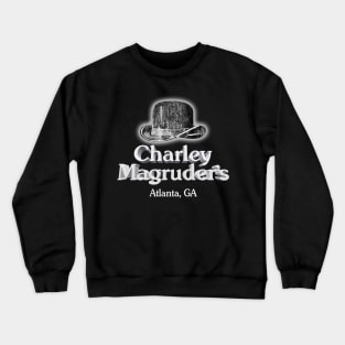 Charley Magruder's Atlanta Bar 3D - Night Spot for Events by WKLS 96 Rock Crewneck Sweatshirt